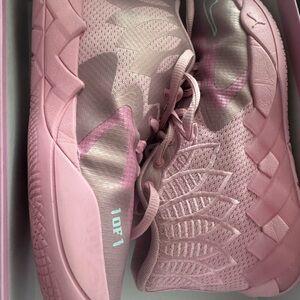 Puma Pink Mesh Athletic Shoes